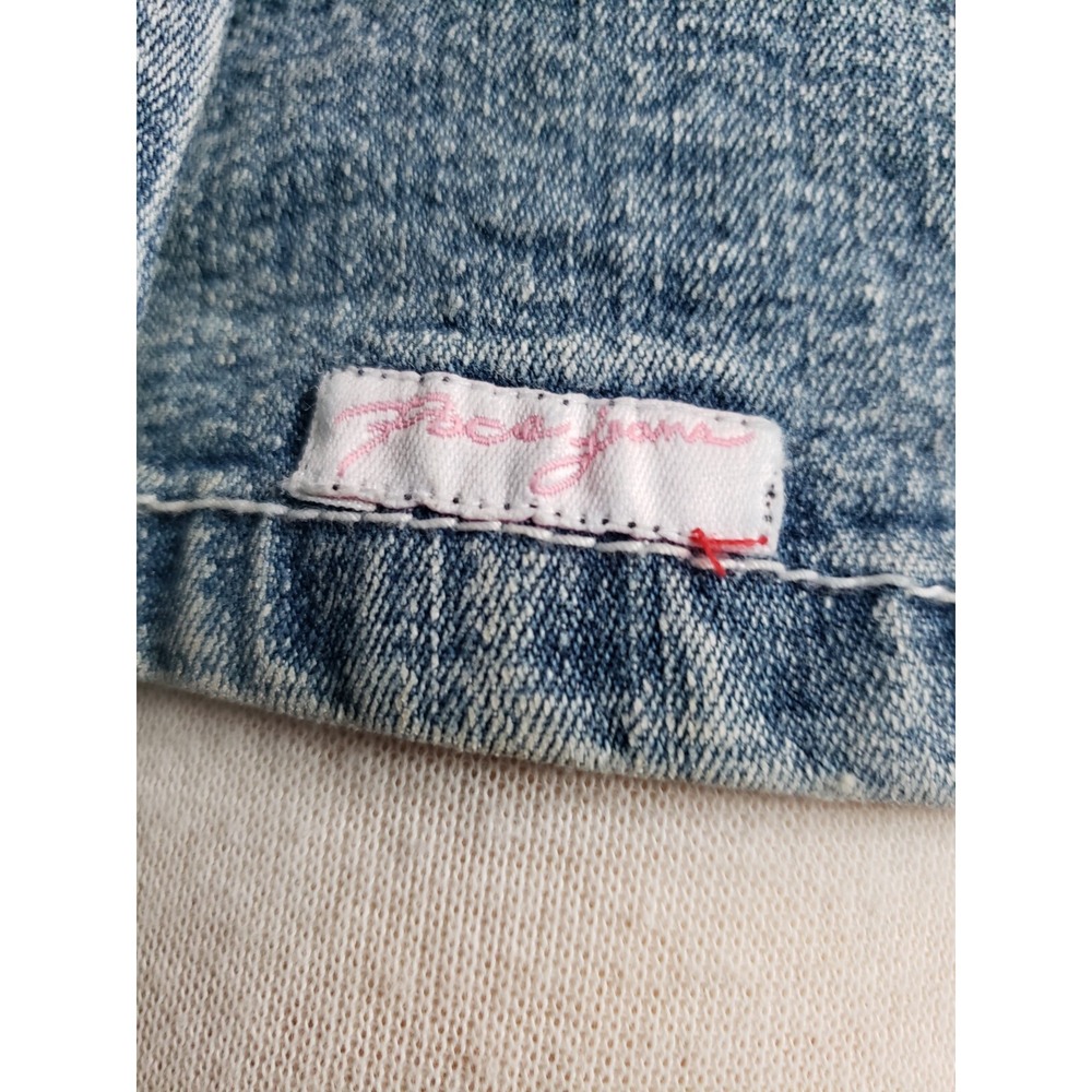 VTG Paco Jeans Denim Jacket Women XL Embroidered Stretch Retro Y2K Deadstock NWT - Picture 12 of 13